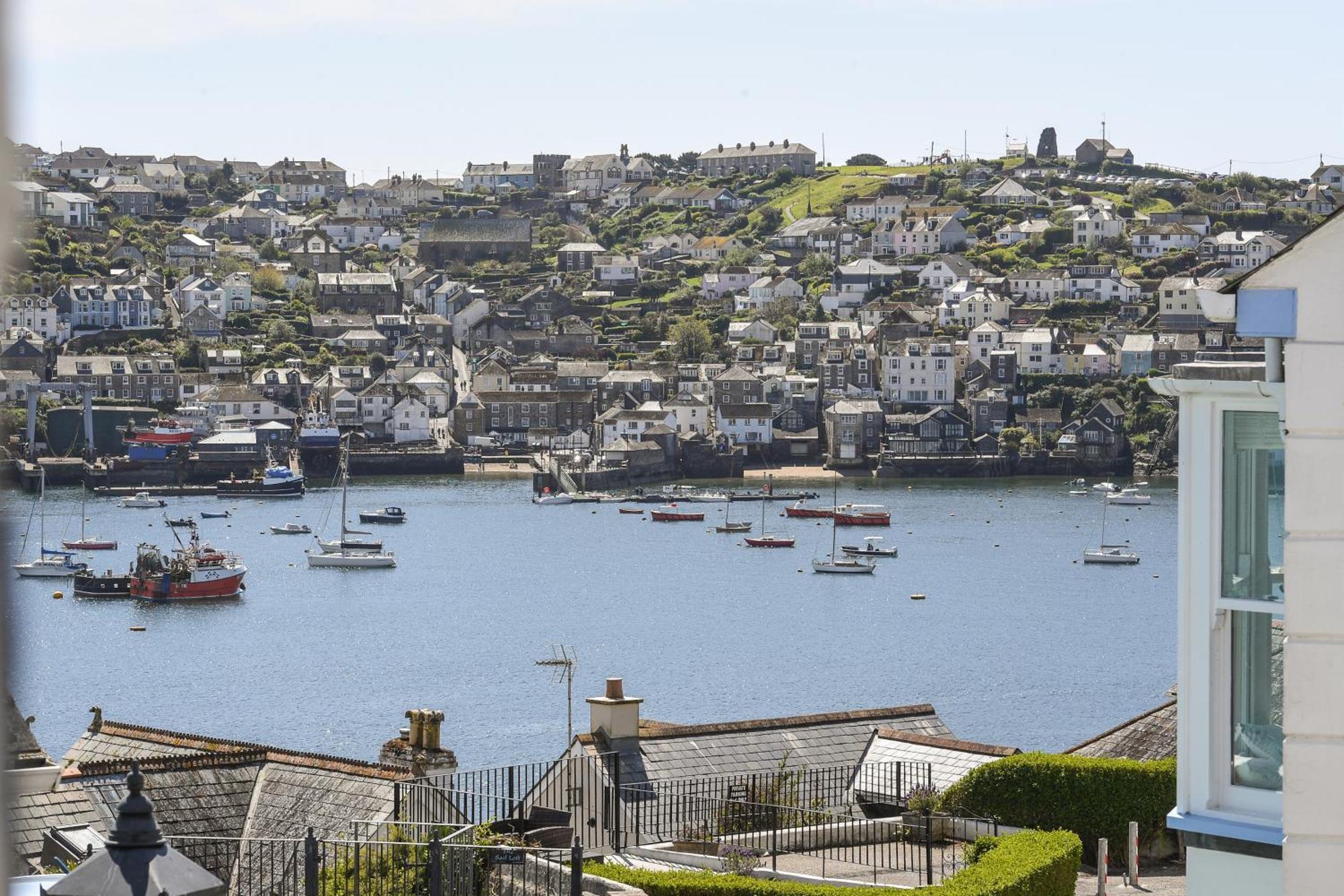 Marners Rock No 1 Apartment Fowey Bagian luar foto